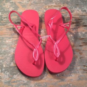 Havaianas 7/8 pink new